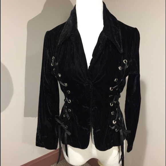 DAM American Concepts Jackets & Blazers - Gothic DAM American Concept Velvet Corset Blazer